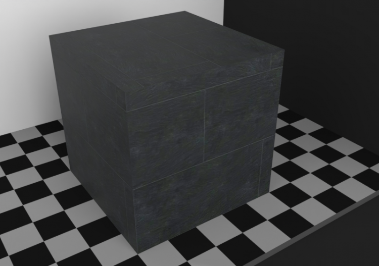 Texture pavés - Ardoise noire 90x45 décalé - ACCA software