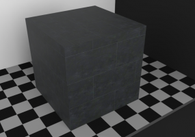 Flooring Textures - Black Ardesia 60x30 staggered