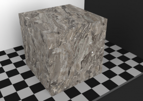 Texture pavés - Arabescato orbico gris 60x60 Décalé
