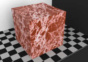 Texture pavés - Arabescato orbico rouge 60x60 Aligné