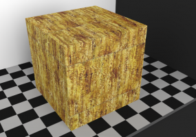 Flooring Textures - Gold Travertine 60x60 staggered