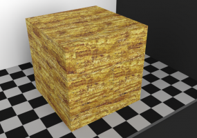 Flooring Textures - Gold Travertine 90x45 staggered
