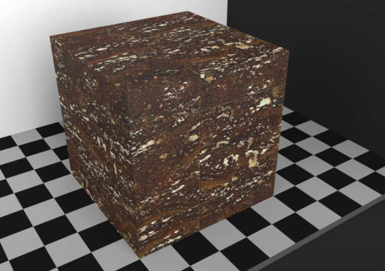 Flooring Textures - Red Travertine 60x60 aligned - ACCA...
