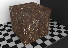 Textura pavimentos - Travertino rojo 60x60 desalineado