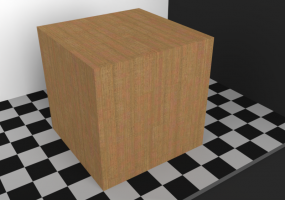 Parquet Texture - Doussié (stretched)