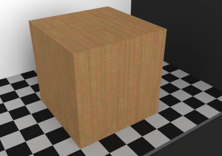 Parquet Texture - Doussié (stretched) - ACCA software