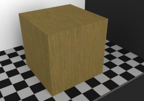 Parquet Texture - Iroko (stretched)
