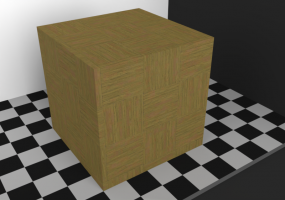 Parquet Texture - Iroko (mosaic)