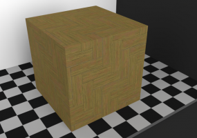 Parquet Texture - Iroko (herringbone)