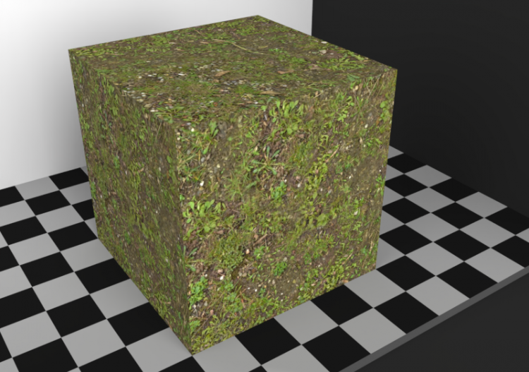 Texturen Baugrund - Gras (06) - ACCA software