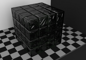 Textura blocos de vidro - Escuro