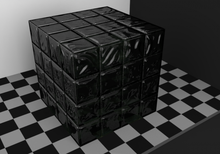 Texture briques de verre - Volet - ACCA software