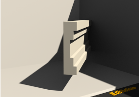 Cornice [P01] 80x20mm