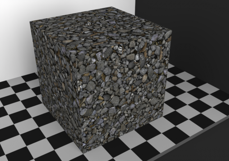 Texturen Baugrund - Steine (05) - ACCA software