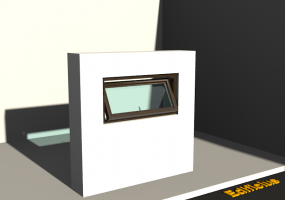 3D Tür/Fenster - DFH[R] 1DF