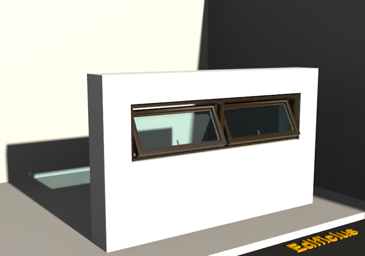 Esquadria 3D - BH[R] 2BP-MF - ACCA software