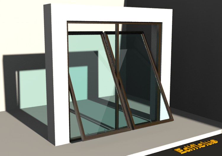 Esquadria 3D - BH[R] 2BP-MF - ACCA software