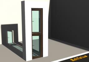 3D Tür/Fenster - DFV[R] 2DF-FP