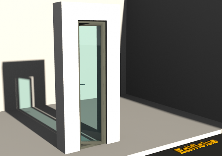 3D Tür/Fenster - DFV[R] 1DF - ACCA software