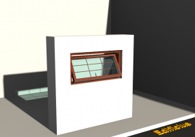 3D Tür/Fenster - DFH[R] 1DF