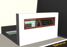 3D Tür/Fenster - DFH[R] 2DF-FP