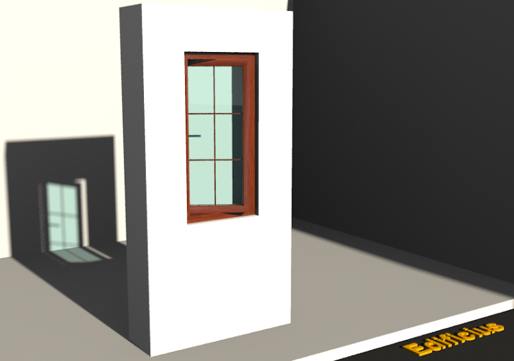 3D Tür/Fenster - DFV[R] 1DF - ACCA software