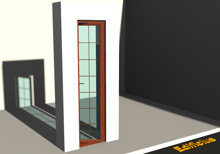 3D Tür/Fenster - DFV[R] 1DF - ACCA software