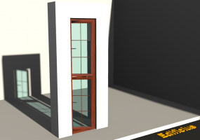 3D Tür/Fenster - DFV[R] 2DF-FP