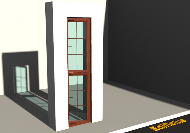 3D Tür/Fenster - DFV[R] 2DF-FP - ACCA software