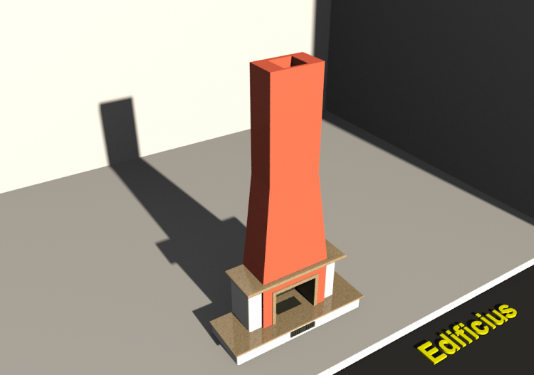 Lareira 3D - Lareira (02) - ACCA software