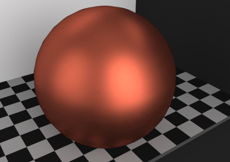 Anodised Alluminium Texture - Salmon Orange - ACCA software