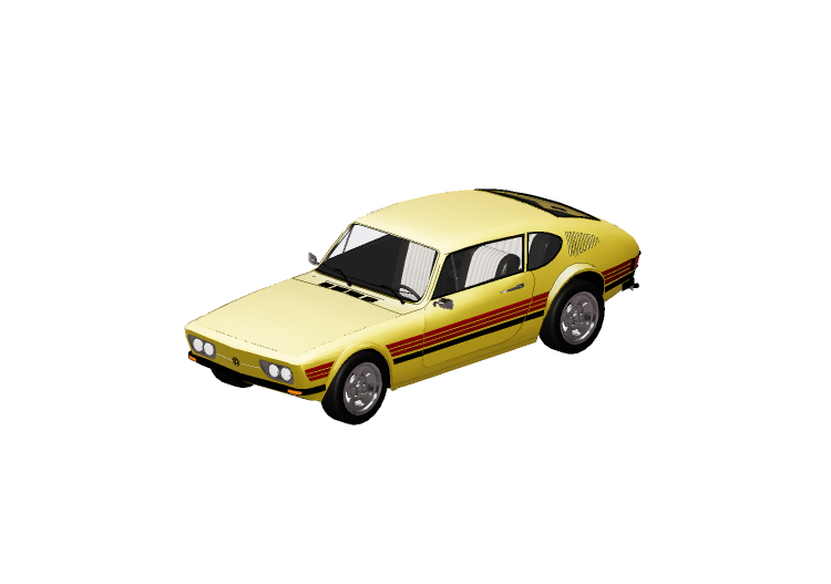 Automobiles 3D - 1976 Volkswagen SP2 - ACCA software Automobiles 3D - 1976 Volkswagen SP2 - ACCA software