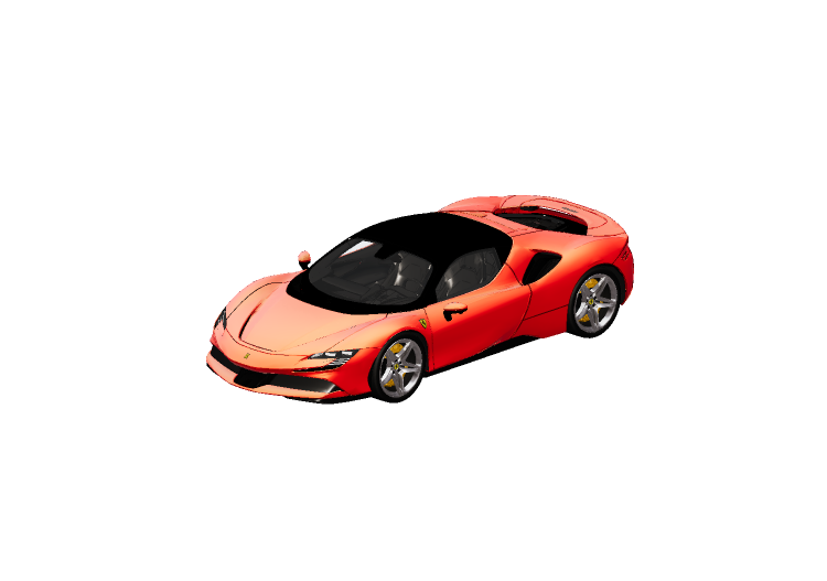 Automobiles 3D - 2023 Ferrari Stradale SF90 - ACCA software Automobiles 3D - 2023 Ferrari Stradale SF90 - ACCA software