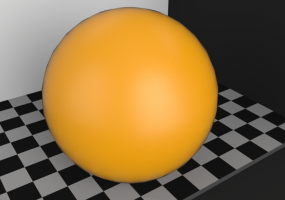 Paint Texture - Pure Orange