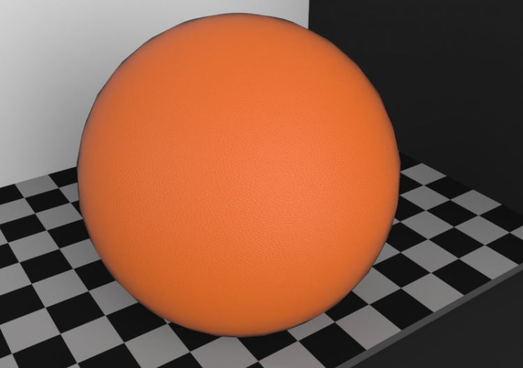 Texturen Leder - Pastellorange - ACCA software