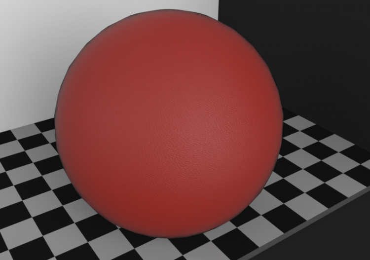 Leather Texture - 火红色 - ACCA software