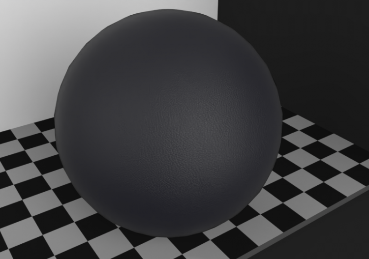 Leather Texture - Dark Blue - ACCA software