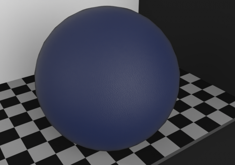 Leather Texture - Dark Blue - ACCA software