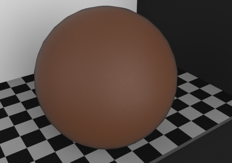 Leather Texture - Suede Brown - ACCA software