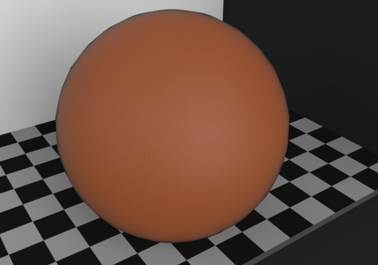 Leather Texture - Brown orange - ACCA software