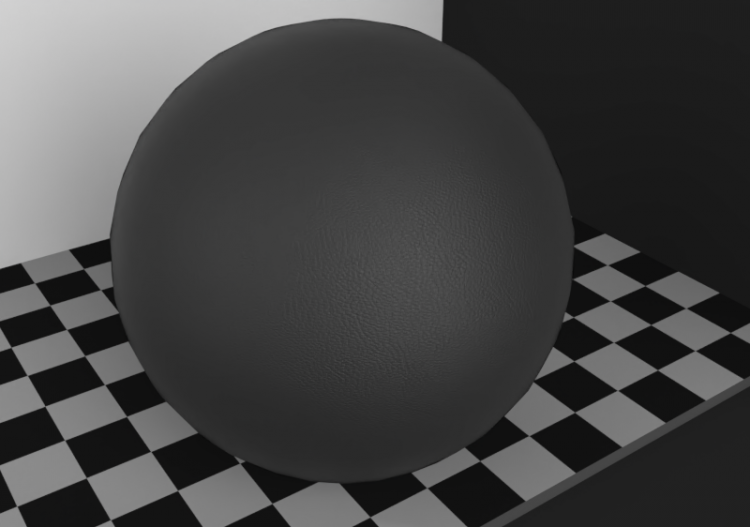 Leather Texture - Traffic Black - ACCA software