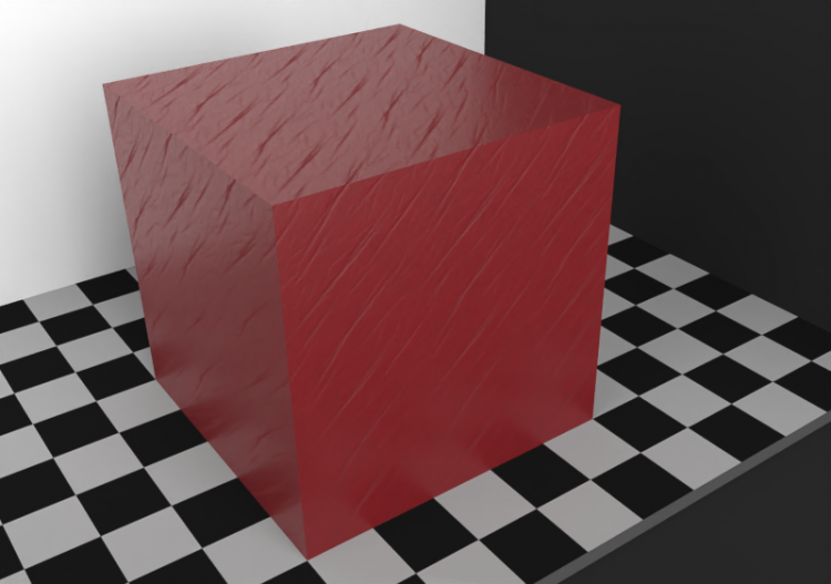 Leather Texture - Ruby Red - ACCA software