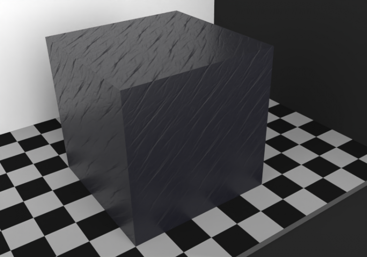 Leather Texture - Dark Blue - ACCA software