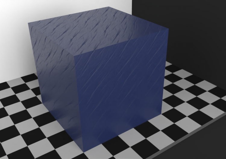 Leather Texture - Dark Blue - ACCA software