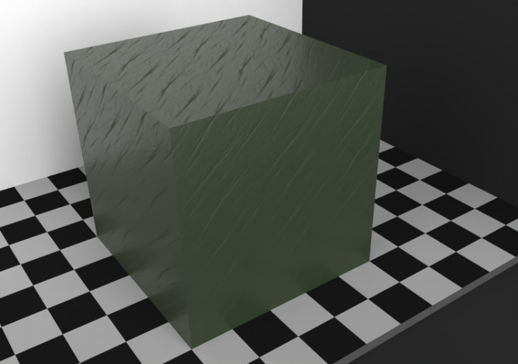 Leather Texture - Green chrome oxide - ACCA software