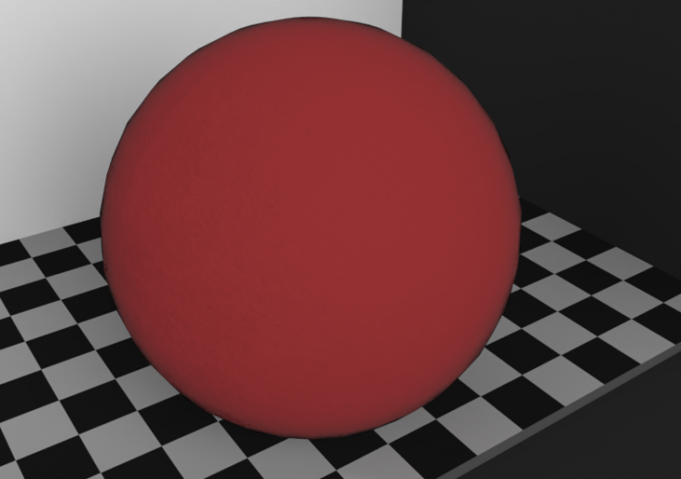 Texture chamois - Rouge oriental - ACCA software