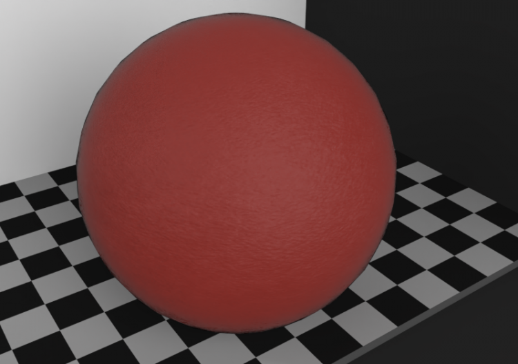 Texture chamois - Rouge tomate - ACCA software