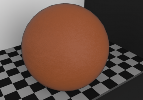 Texture chamois - Marron orange