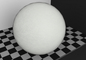 Texture chamois - Blanc signal