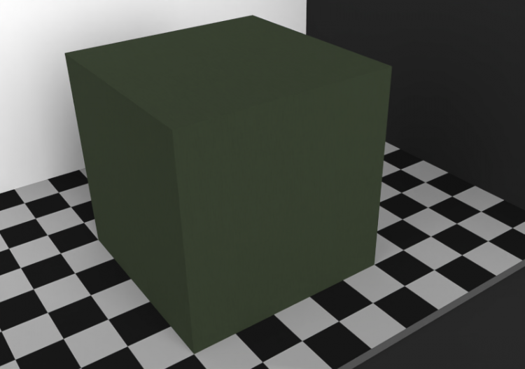 Texture tissu - Vert oxyde chrome - ACCA software